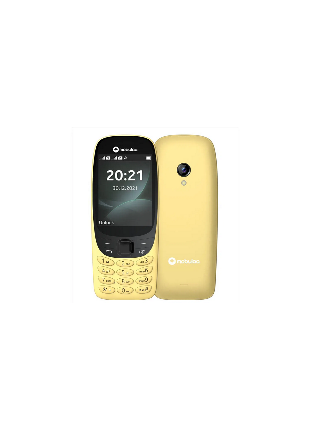 Celular Báscio Mobulaa M1702 Dual SIM Amarill