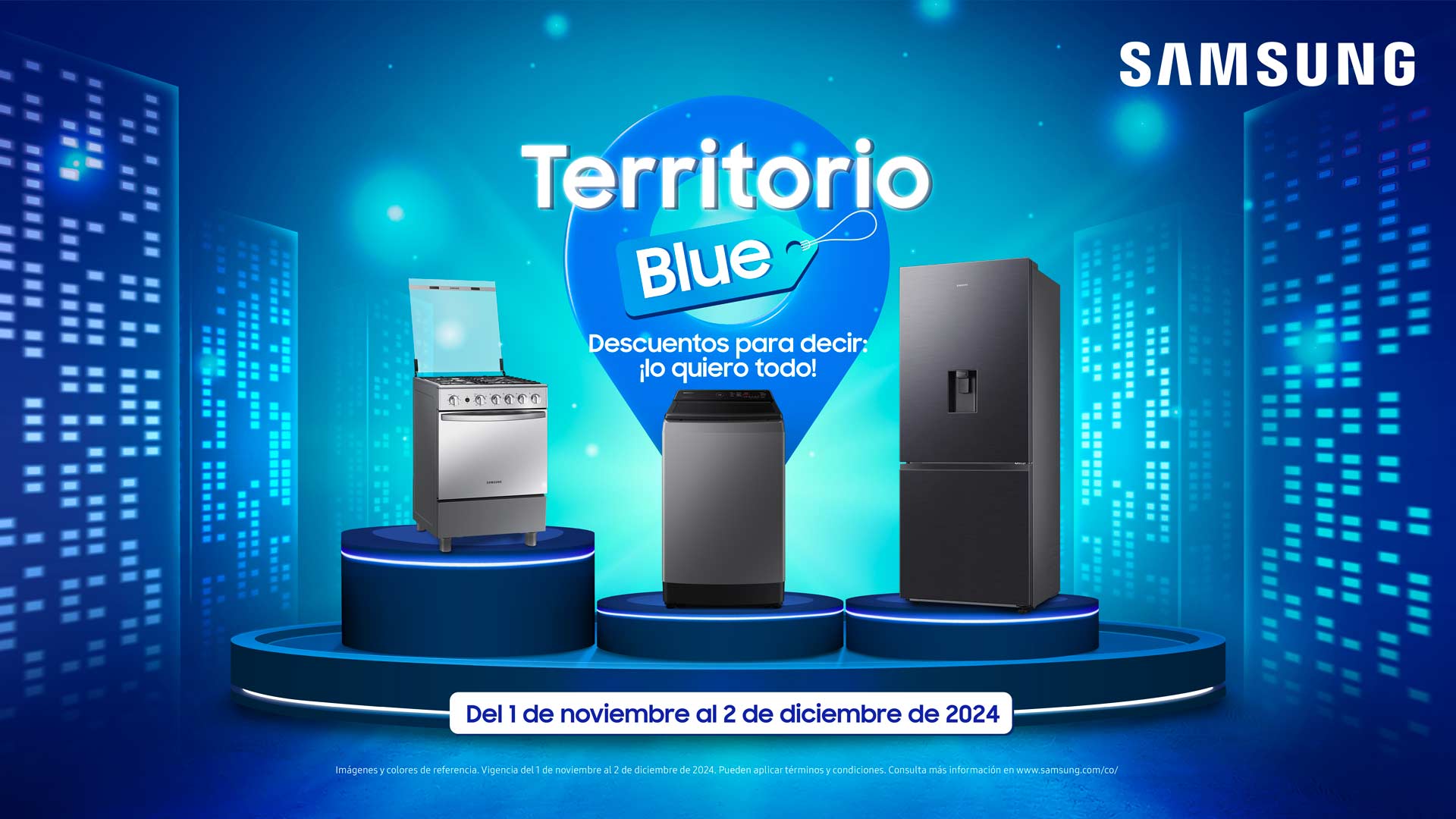 Territorio Blue Samsung